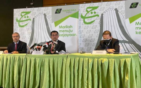 Amrin mengumumkan kadar baharu bayaran Haji pada Sidang Media di ibu negara pada Jumaat.