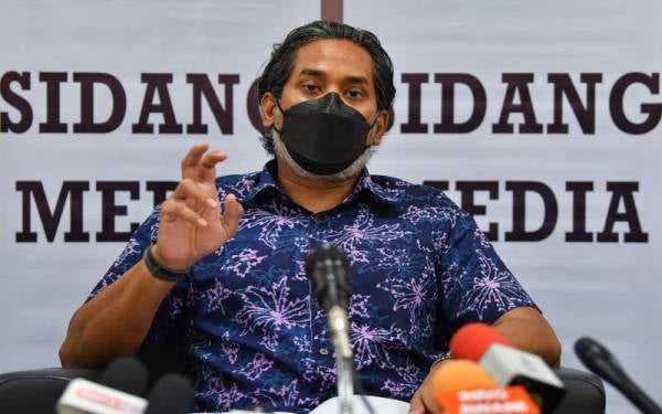  Khairy Jamaluddin. Foto Bernama 