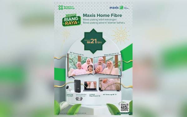 Maxis Home Fibre tawar peranti idaman baharu