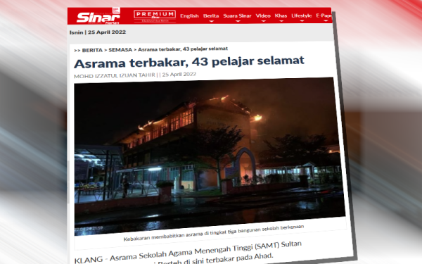 Laporan Sinar Harian hari ini