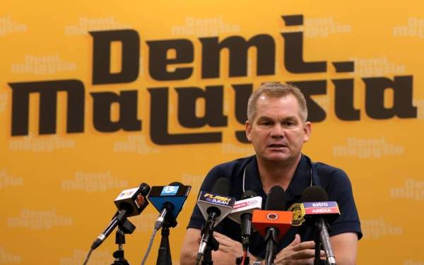 Brad Maloney. - Foto Bernama