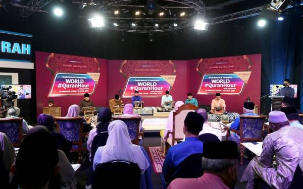 World #QuranHour disiarkan secara langsung di TV Alhijrah dan semua platform digital Sinar Harian