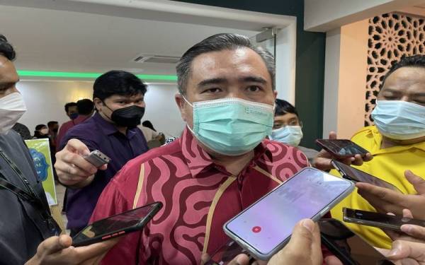 Anthony Loke ketika ditemui pemberita selepas sesi ramah mesra pada Rabu.