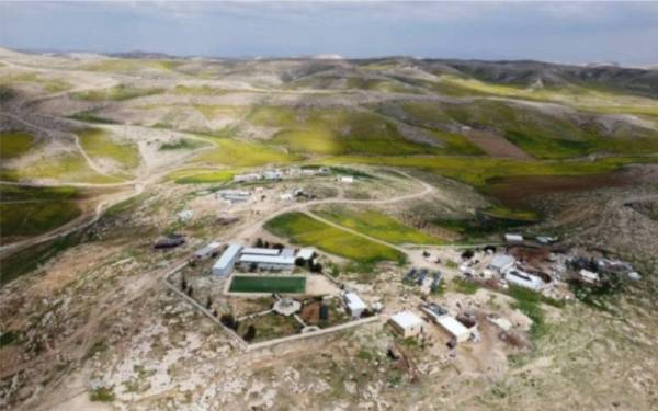 Gambar fail menunjukkan kawasan yang dijajah Israel di Masafer Yatta, selatan Tebing Barat. - Foto AFP