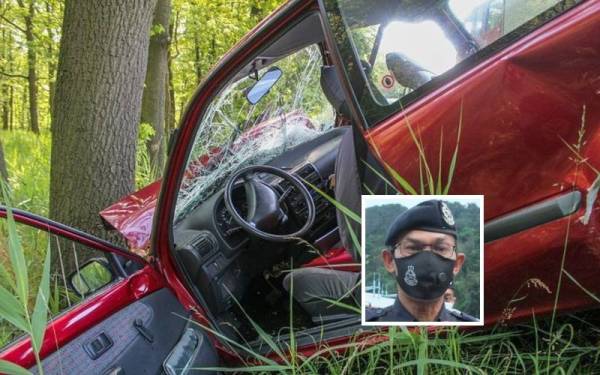 Sebanyak 292 kes kemalangan direkodkan di negeri Selangor pada hari kelapan Op Selamat 18 yang dilaksanakan sempena Aidilfitri. Gambar kecil: Azman