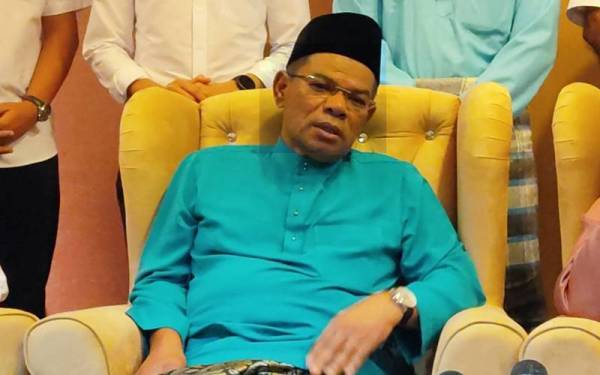 Saifuddin pada sidang media selepas Majlis Pelancaran Gagasan #KitaSemuaKeadilan di Dewan Sivik Majlis Bandaraya Petaling Jaya (MBPJ) pada Sabtu.