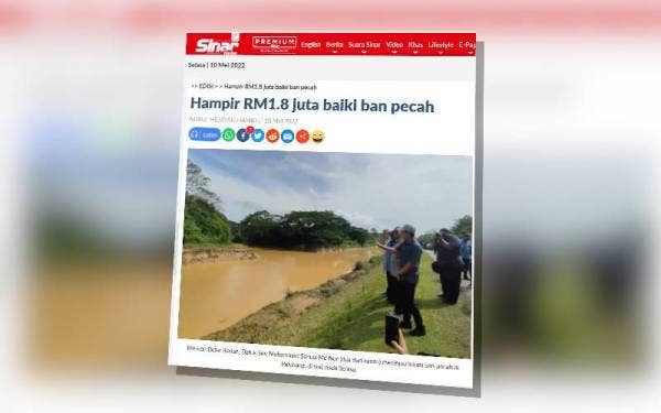 Laporan Sinar Harian.