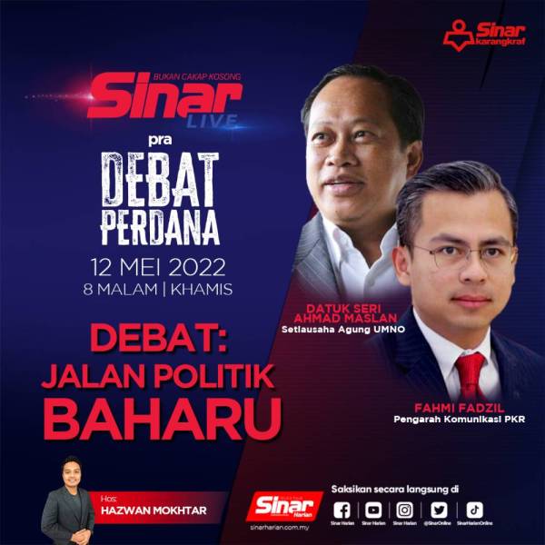 SINAR LIVE PRE DEBAT 12 MEI