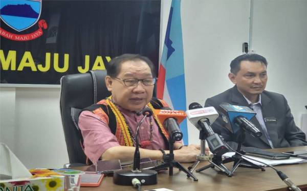 Jeffrey ketika ditemui pemberita pada sidang akhbar di Kota Kinabalu.