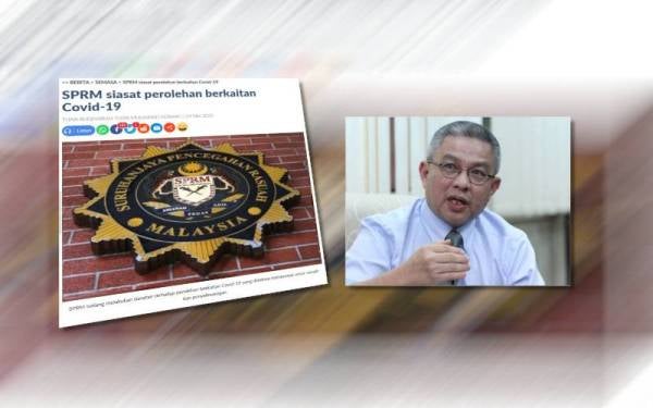Dr Adham sedia memberikan kerjasama kepada SPRM siasat isu perolehan berkaitan Covid-19.