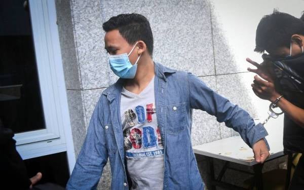 Gjeblehim Bong Teck Fuu, 31, mengaku tidak bersalah terhadap semua pertuduhan yang dibacakan di hadapan Hakim Wan Aima Naziha Wan Sulaiman. Foto Bernama