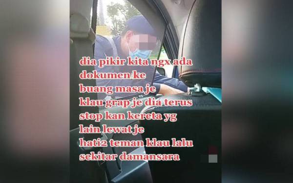 Polis mengesan pemilik akaun media sosial dan individu yang menularkan video dengan kenyataan negatif berkaitan penugasan pihak polis.