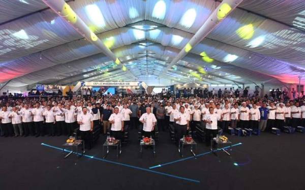 Program Jelajah AKM yang diadakan bermula Khamis hingga Sabtu di Kompleks Sukan Negeri Terengganu di Kuala Nerus. - Foto: Ihsan Jabatan Penerangan Malaysia