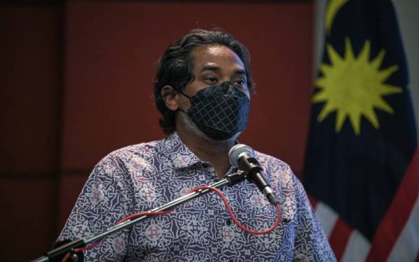 Khairy Jamaluddin Abu Bakar. - Foto Bernama