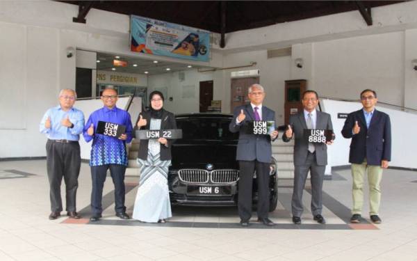 USM melancarkan penjualan nombor pendaftaran khas USM 1 hingga USM 9999.