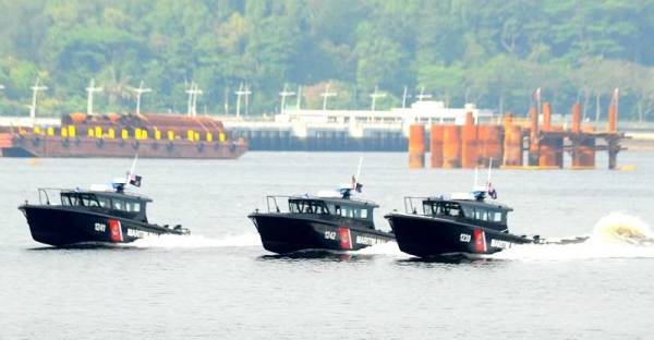 Bot RHFB yang baharu diterima pihak maritism dan akan digunakan dalam operasi bersepadu, kawalan dan rondaan di kawasan sempadan perairan negara. 