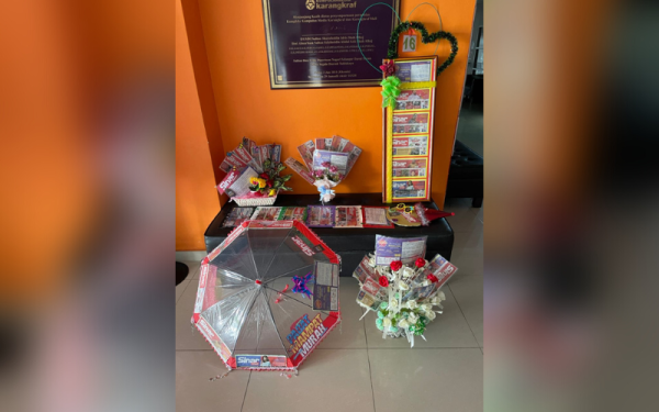 Antara penyertaan kreatif yang dihantar oleh pembaca Sinar Harian.