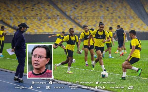 Skuad Harimau Malaya bakal membuat penampilan di pentas Piala Asia buat kali pertama dalam tempoh 43 tahun. Gambar kecil: Kim Swee