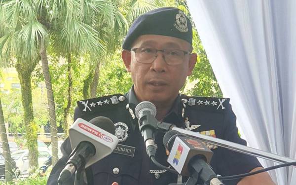 Arjunaidi ketika bercakap pada sidang media Majlis Pelancaran Kempen Anti Scam IPK Selangor.