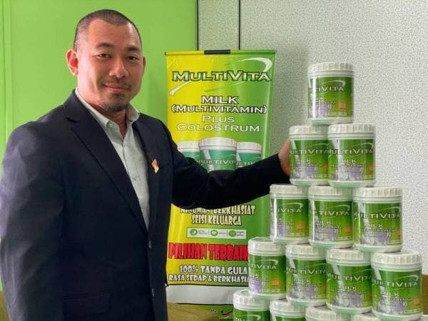 Mohd Harmizuan menyasarkan jualan sebanyak RM100 juta menerusi Multivita menjelang 2024.

