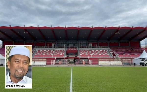 Stadium Sultan Muhammad IV Kota Bharu berwajah baharu pada Ogos ini. Gambar kecil: Wan Roslan