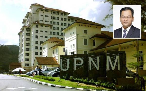 Universiti Pertahanan Nasional Malaysia (UPNM). (Gambar kecil: Dr Muhd Zu Azhan)