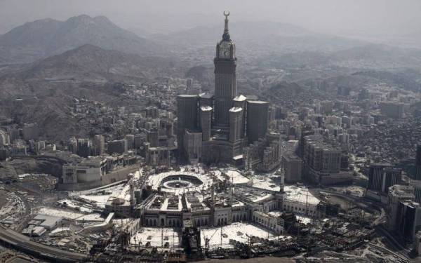 Makkah dijangka hujan pada Jumaat dan Sabtu ini. - Foto AFP