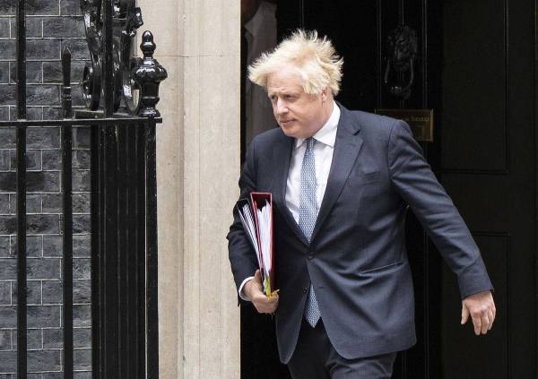 BORIS JOHNSON. Foto: Bloomberg