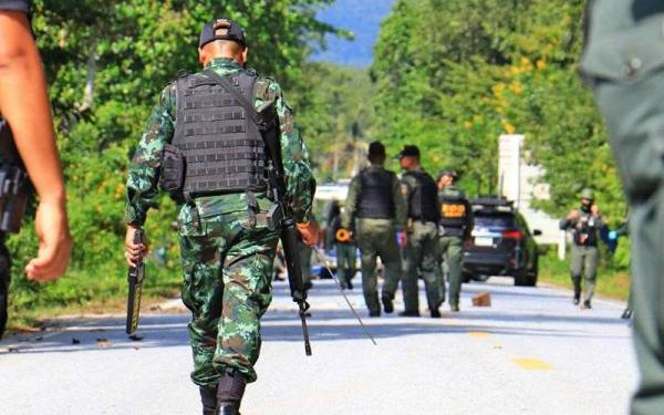 Insiden terbaharu berlaku di daerah Raman, Yala pada Jumaat menyaksikan dua anggota militan maut. - Foto hiasan Thethaiger