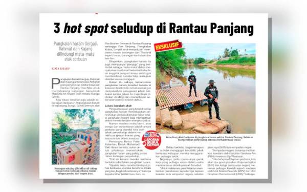 Laporan Sinar Harian hari ini.