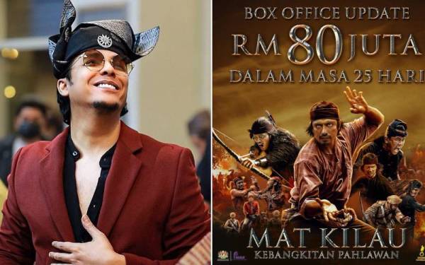 Syamsul bersyukur filem 'Mat Kilau Kebangkitan Pahlawan' terus mendapat sambutan penonton. - Foto Instagram syamsulyusoffilm