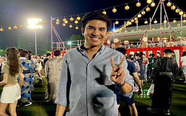 Syed Saddiq hadir ke Festival Bon Odori. - Foto FB Syed Saddiq