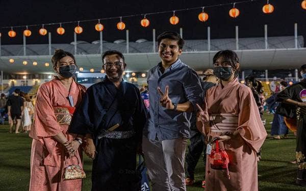 Syed Saddiq hadir ke Festival Bon Odori. - Foto FB Syed Saddiq