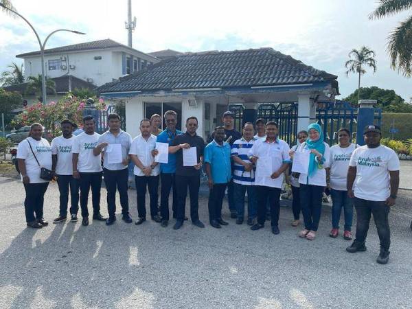 PKR Cabang Rembau membuat laporan polis terhadap Najib