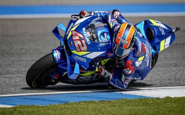 Aksi Rins bersama pasukan Suzuki sebelum ini. - foto www.roadracingworld