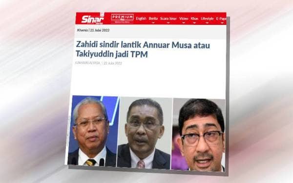 Laporan Sinar Harian