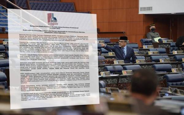KPPP menggesa pindaan dilakukan terhadap Peraturan Mesyuarat Dewan Rakyat 36 bagi menangani insiden membabitkan ahli Parlimen yang mengeluarkan kata-kata kesat di dalam Dewan Rakyat.