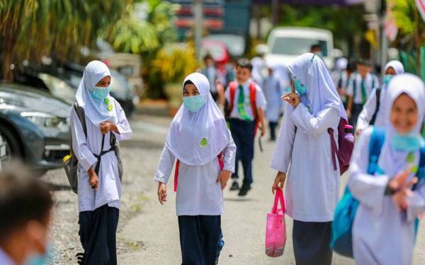 Sekolah menjadi lokasi kejadian jangkitan tertinggi. Gambar hiasan. 