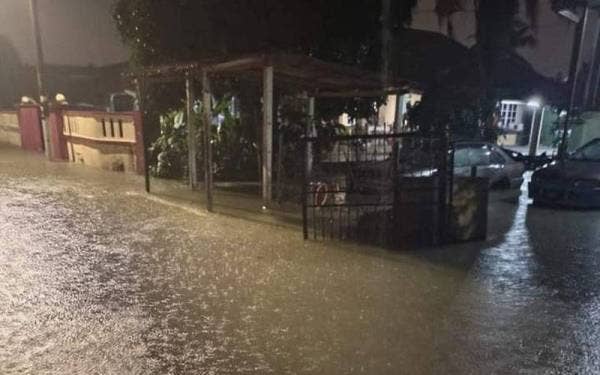 Antara kawasan yang terjejas banjir. - Foto Negeri Sembilan Kini