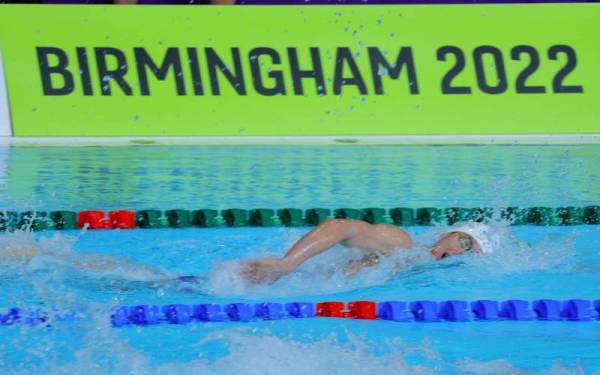 Perenang negara Khiew Hoe Yean. - Foto Bernama