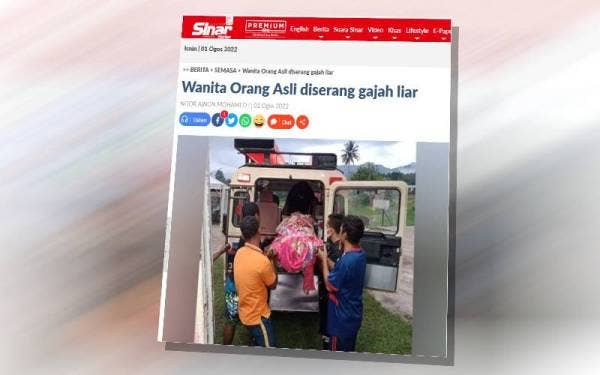 Laporan Sinar Harian.