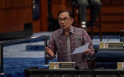 Datuk Seri Anwar Ibrahim. - Foto Bernama
