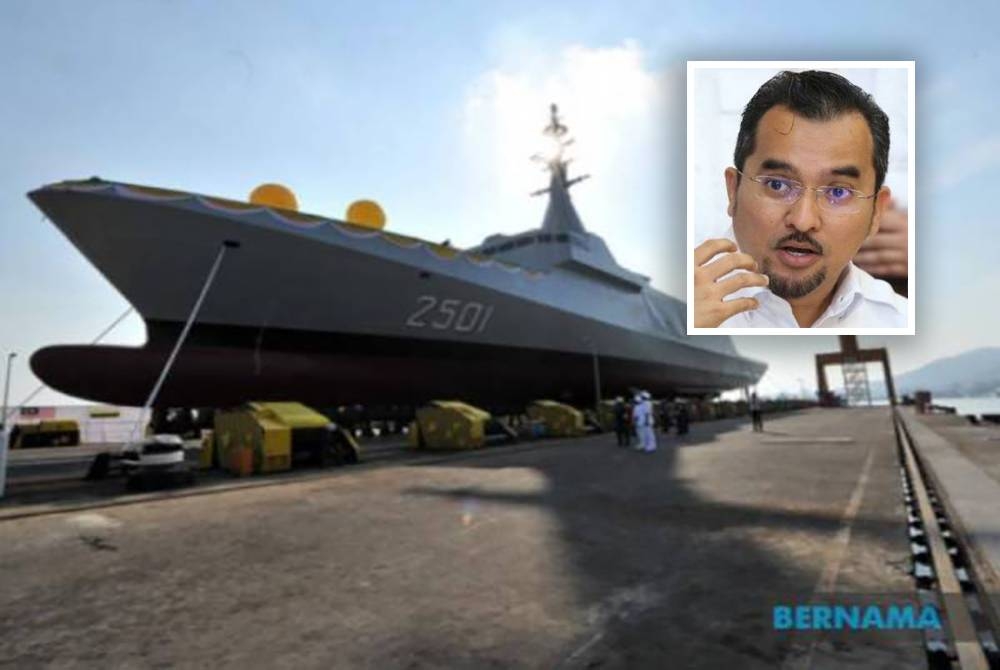 Pemuda UMNO gesa SPRM segera selesaikan siasatan berhubung kepincangan projek pembinaan enam kapal tempur pesisir (LCS) bagi kegunaan TLDM. (Gambar kecil: Asyraf Wajdi)