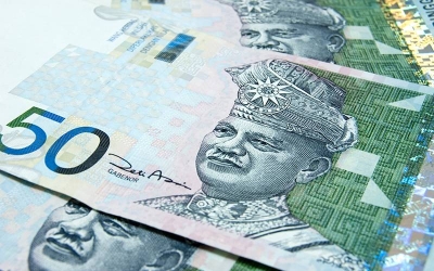 Mata wang tempatan berada pada paras 4.450/4580 berbanding dolar AS daripada penutupan Khamis pada paras 4.4565/4590. - Foto 123RF