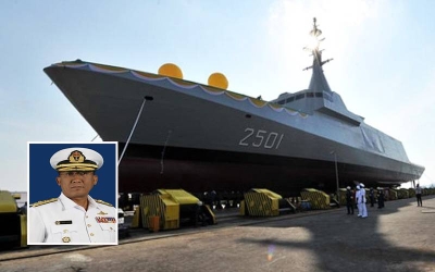 Projek LCS bernilai RM9.128 bilion dianugerahkan kepada BNS oleh kerajaan melalui Kementerian Pertahanan pada tahun 2011. (Gambar dalam: Abdul Aziz) .