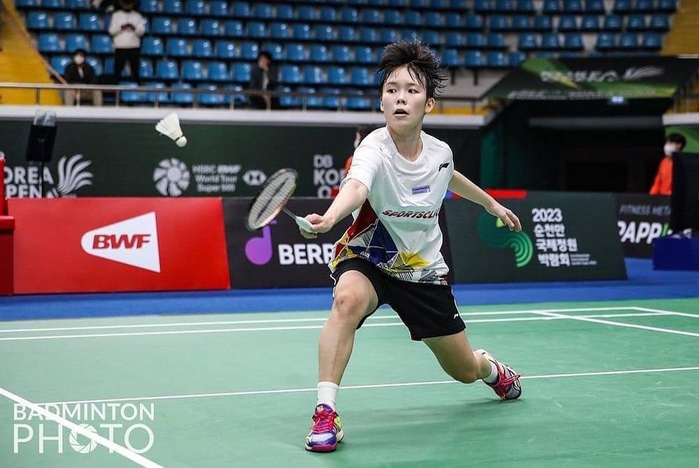 Jin Wei terkandas di suku akhir.