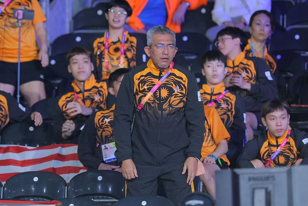 Ketua Kontinjen (CDM) Malaysia ke Sukan Komanwel Birmingham 2022 Datuk Shahrul Zaman Yahya. - Foto Bernama