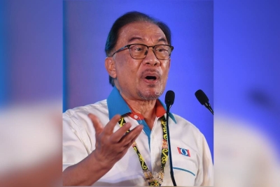Anwar. - Foto Bernama