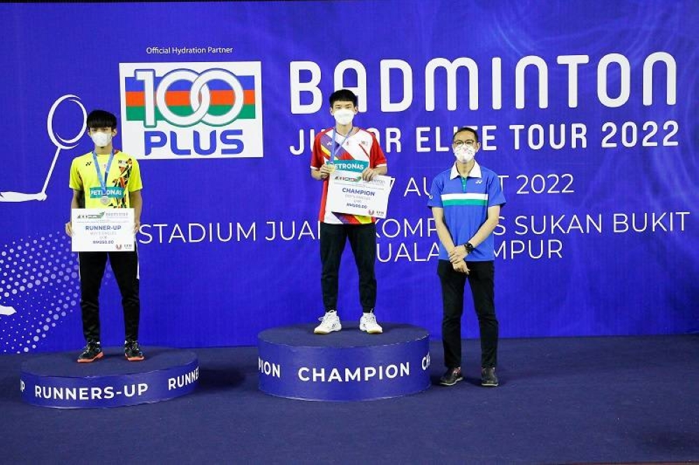 Hong Quan juara B-16 Kejohanan Badminton Jelajah Remaja Elit 2022