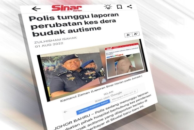 Laporan Sinar Harian.